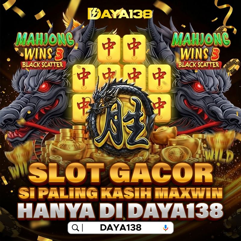 Daya138 » Scatter Hitam Mahjong Ways Gampang Dapat Free Spin