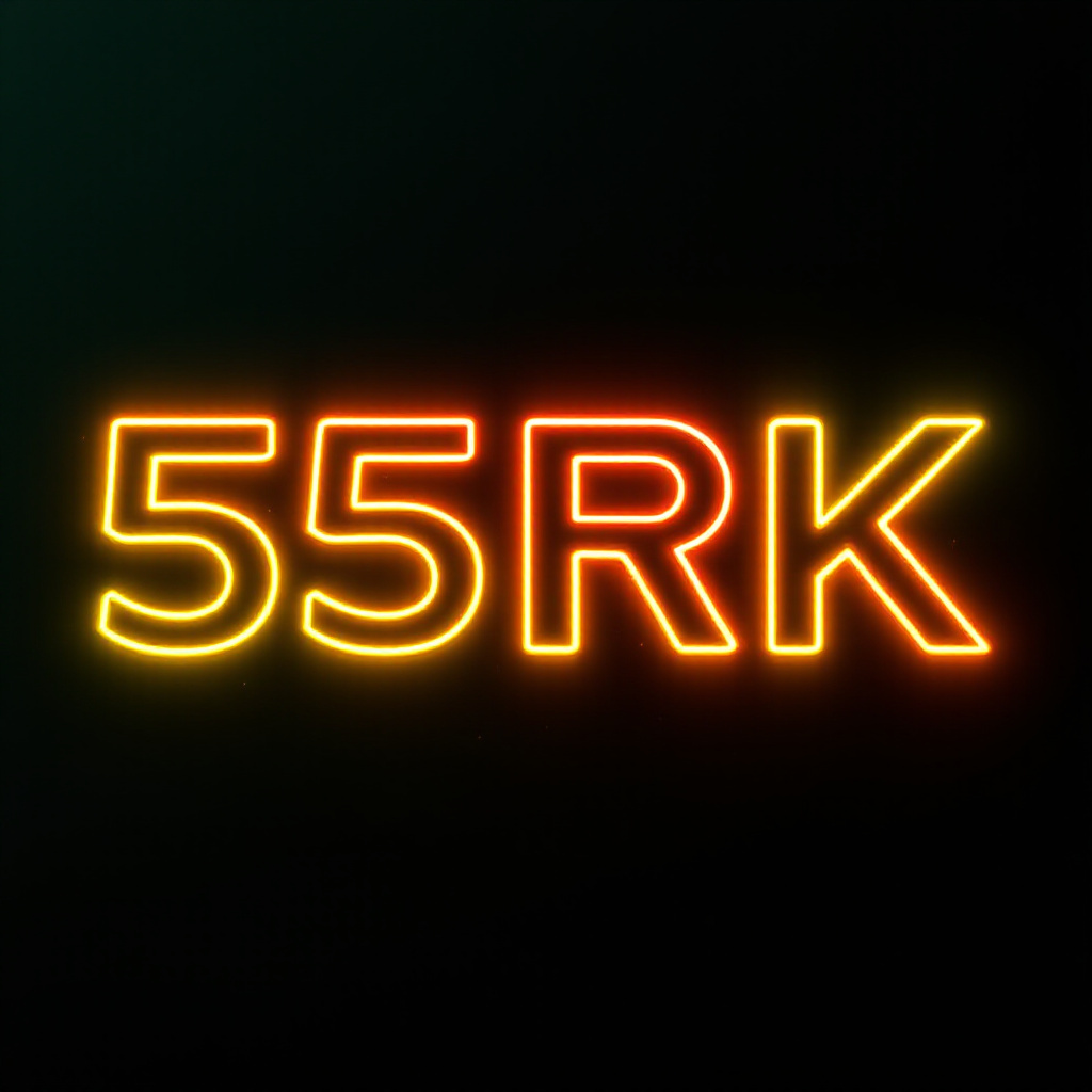 Banner Aplikasi 55RK dengan akses permainan digital