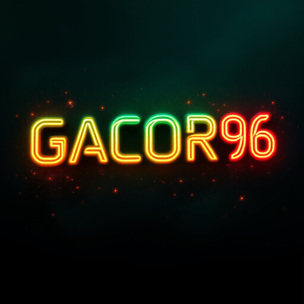 Banner Aplikasi GACOR96 dengan akses permainan digital