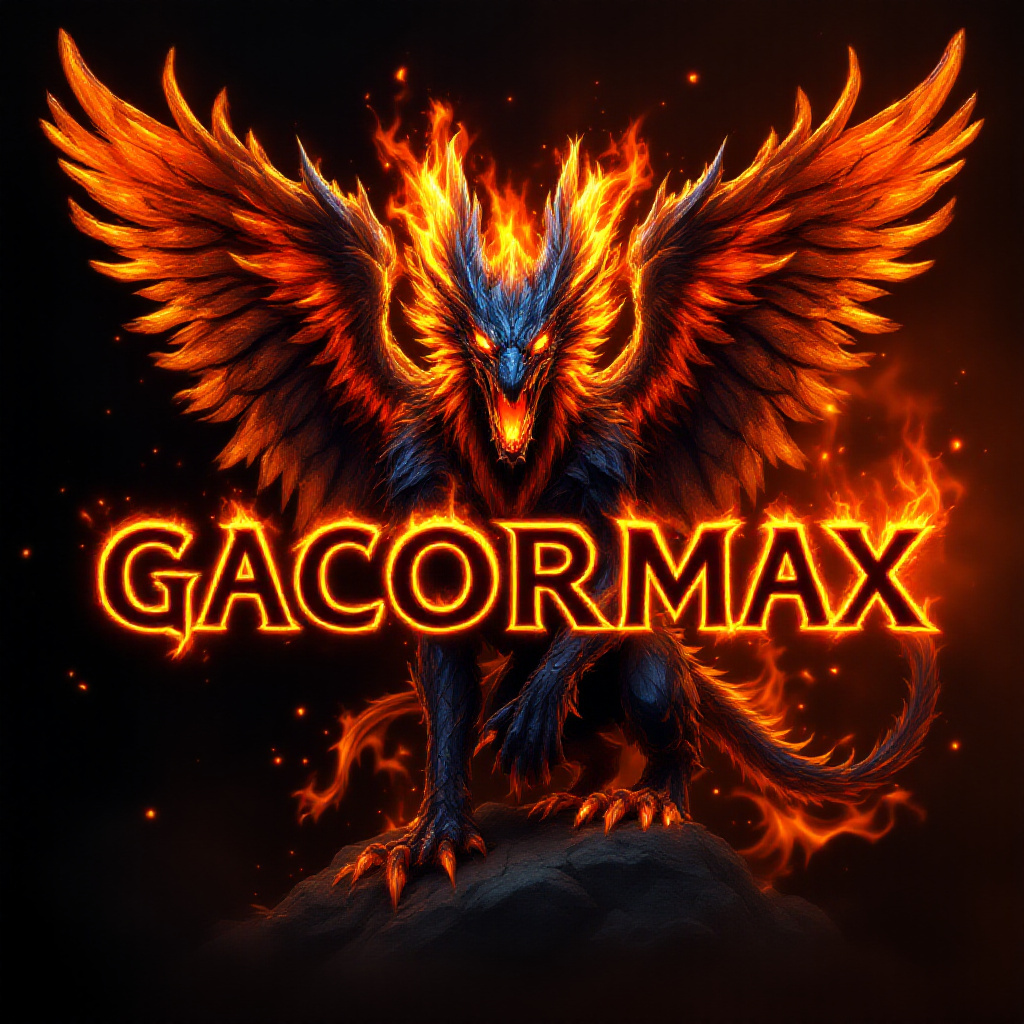 Banner Aplikasi GACORMAX dengan akses permainan digital