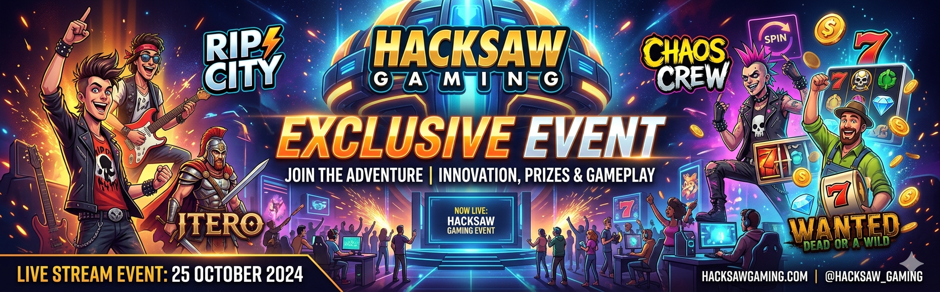 EVENT HACKSAW GAMING