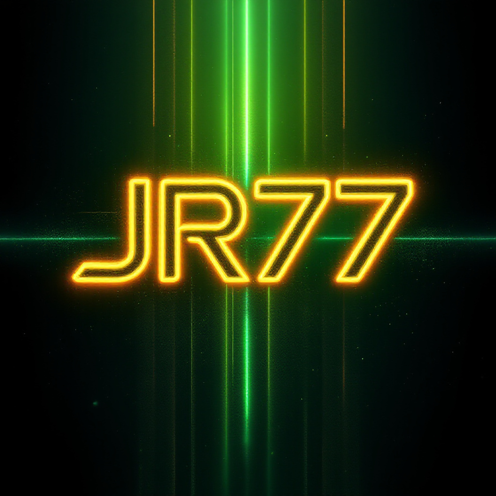 Banner Aplikasi JR77 dengan akses permainan digital