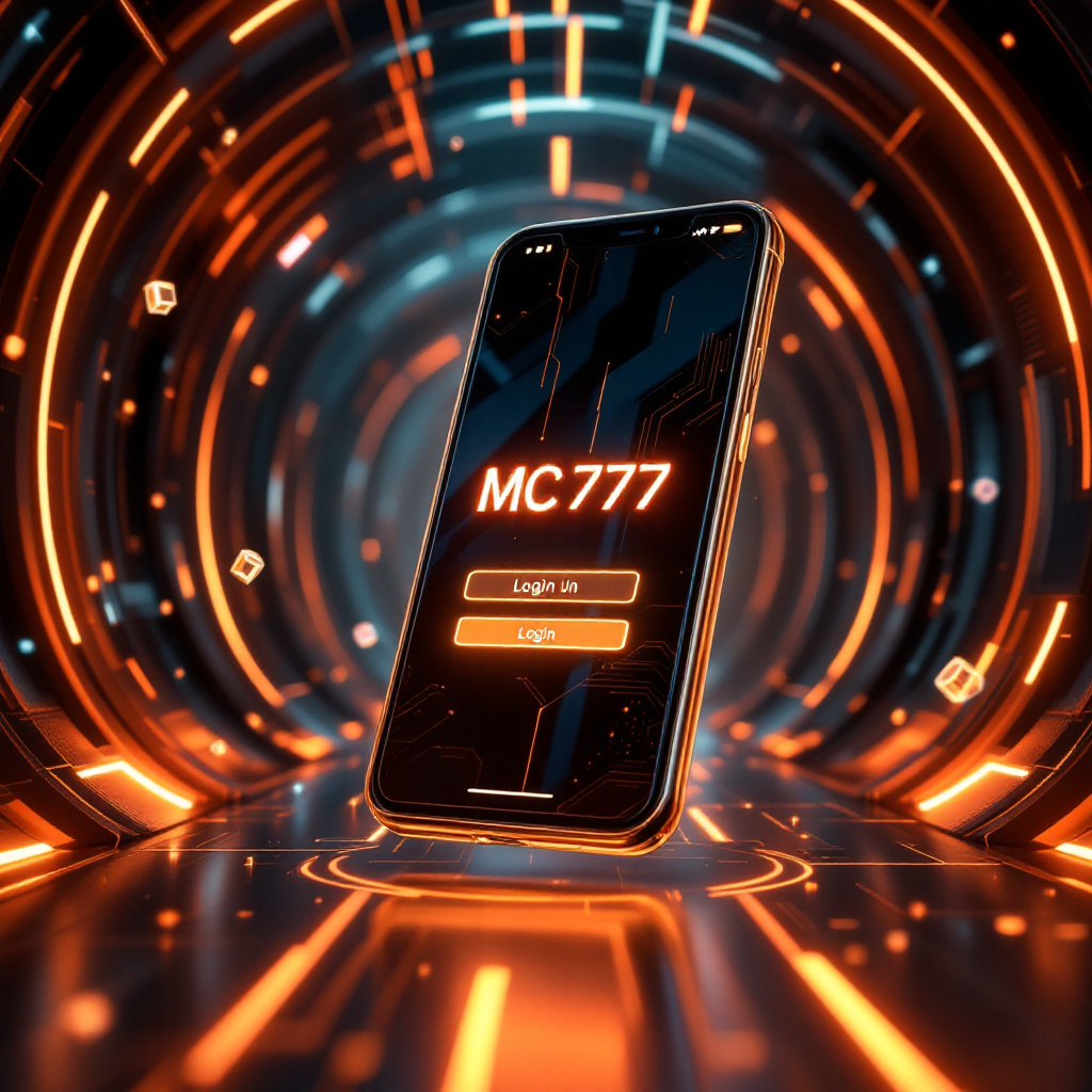 Banner Aplikasi MC777 dengan akses permainan digital