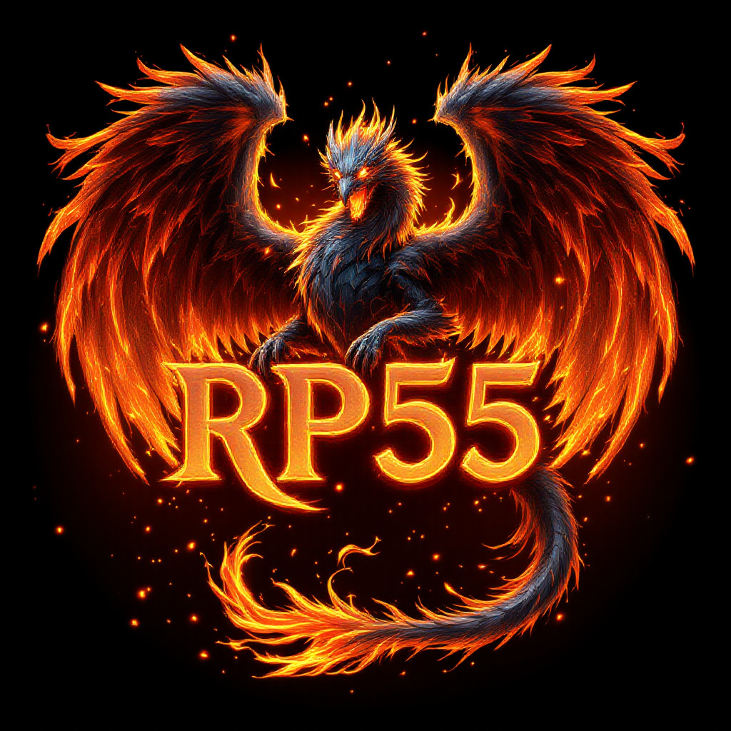 Banner Aplikasi RP55 dengan akses permainan digital