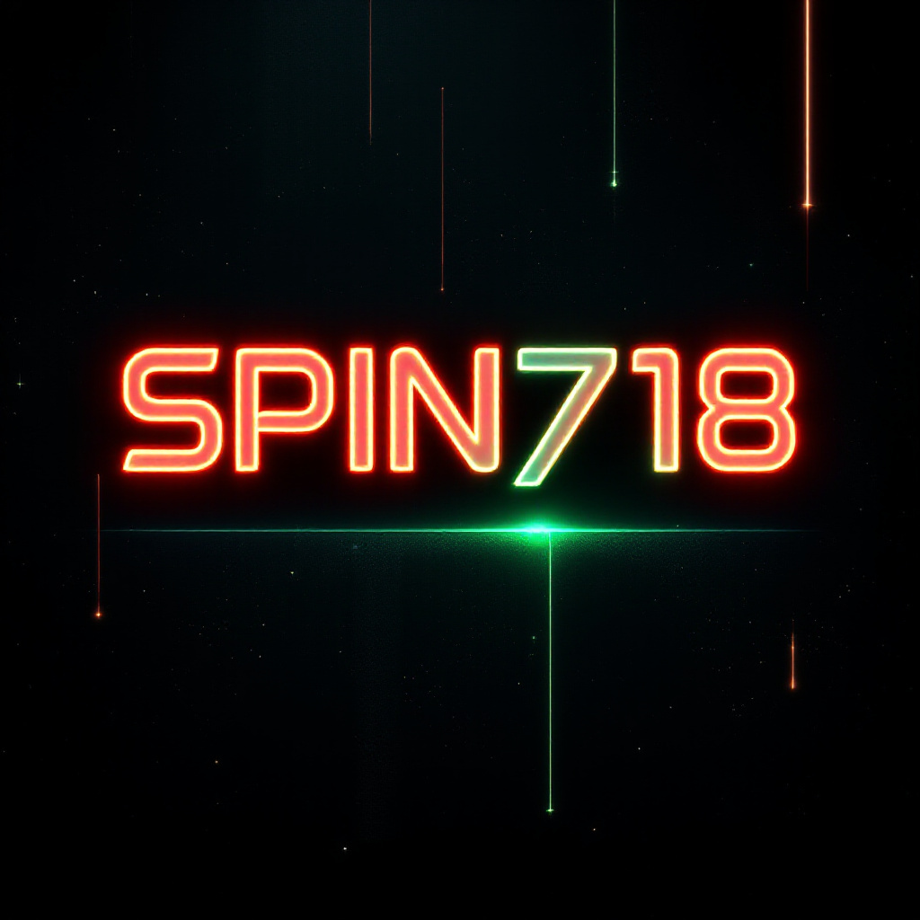 Banner Aplikasi SPIN718 dengan akses permainan digital