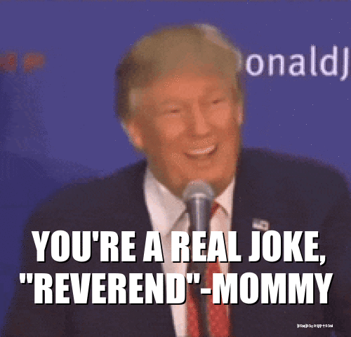 trumplaughingtext