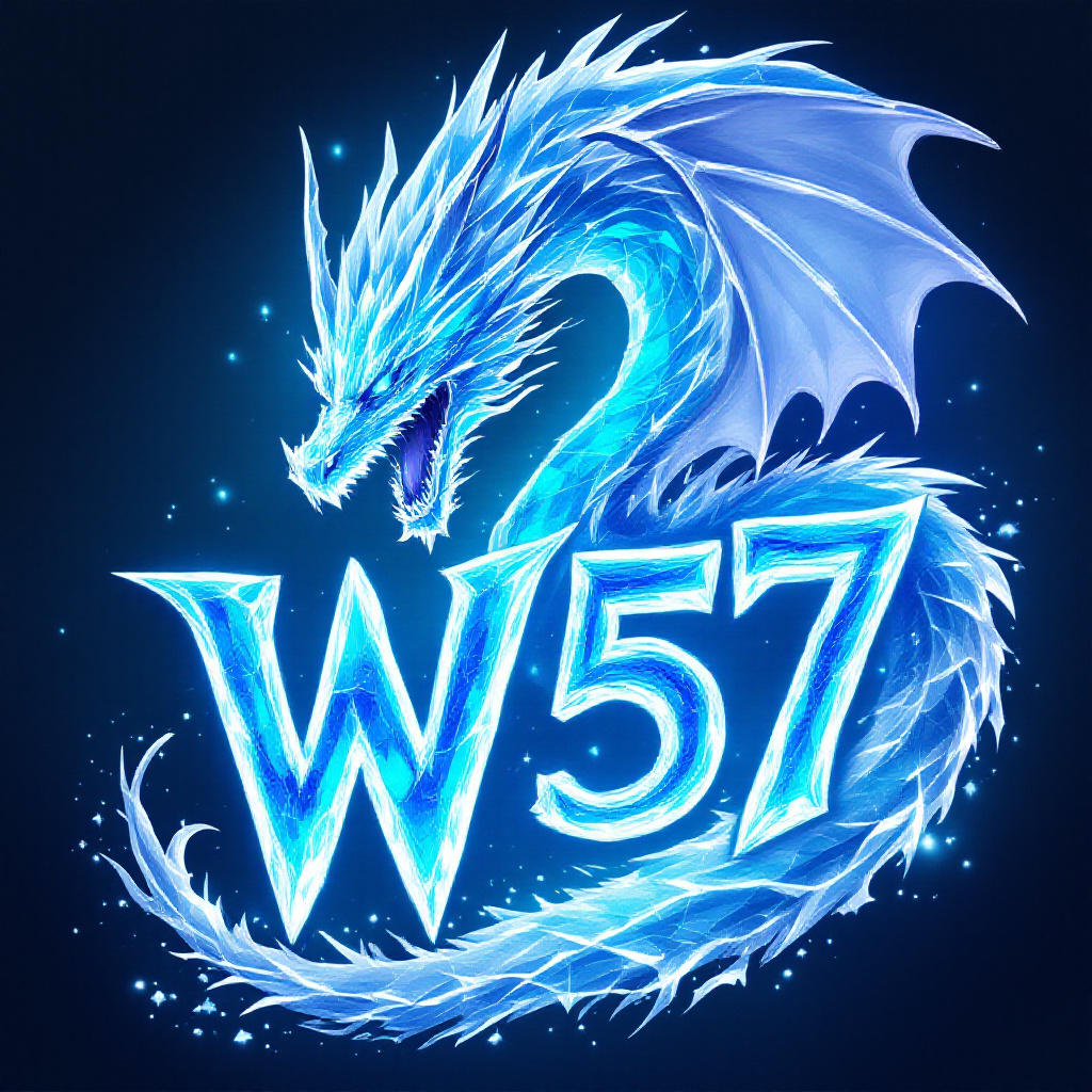Banner Aplikasi W57 dengan akses permainan digital