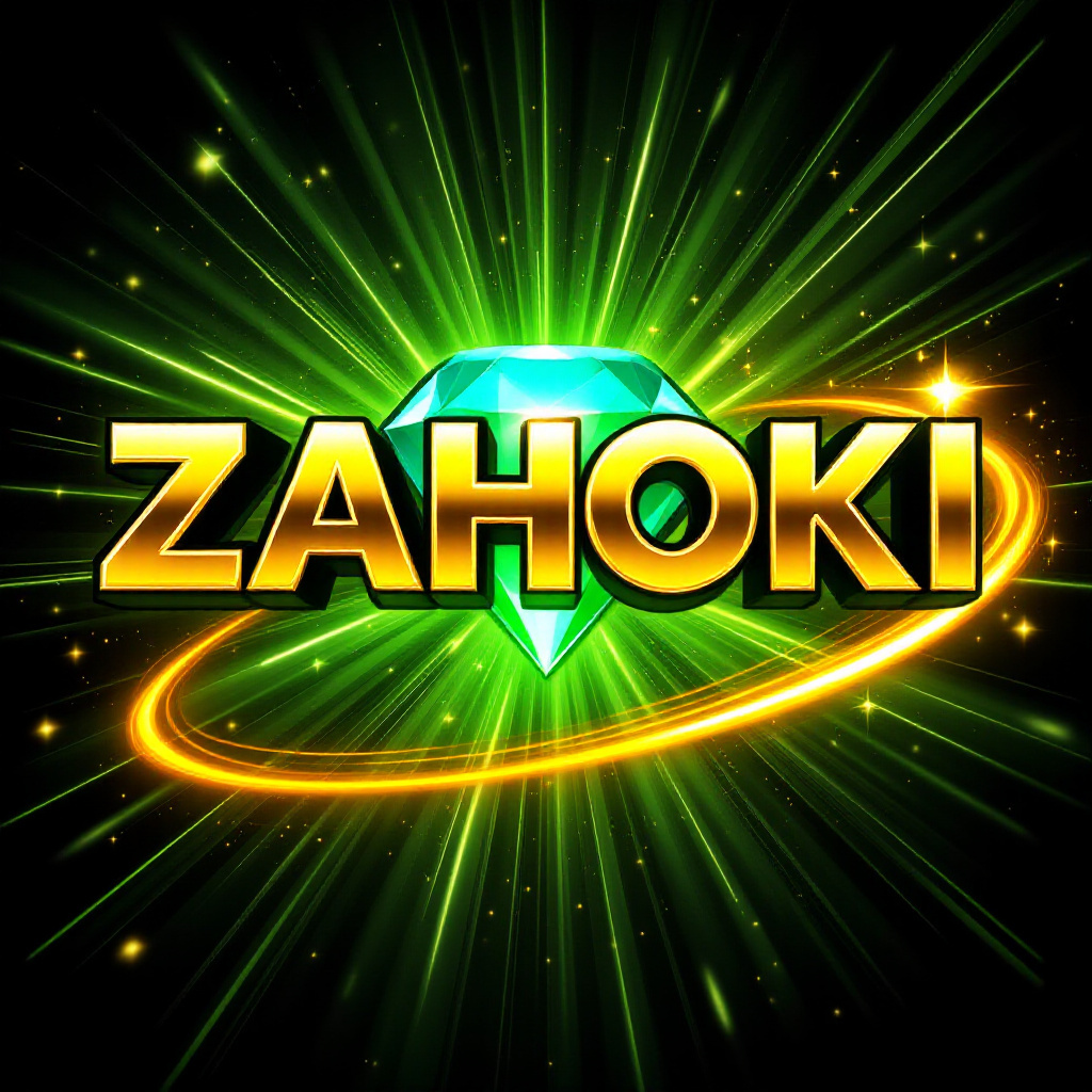 Banner Aplikasi ZAHOKI dengan akses permainan digital